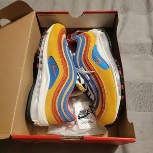 Nike Air Max 97 SE AMRC Running Club Pollen Orange Men SIZE 9.5 DH1085-700